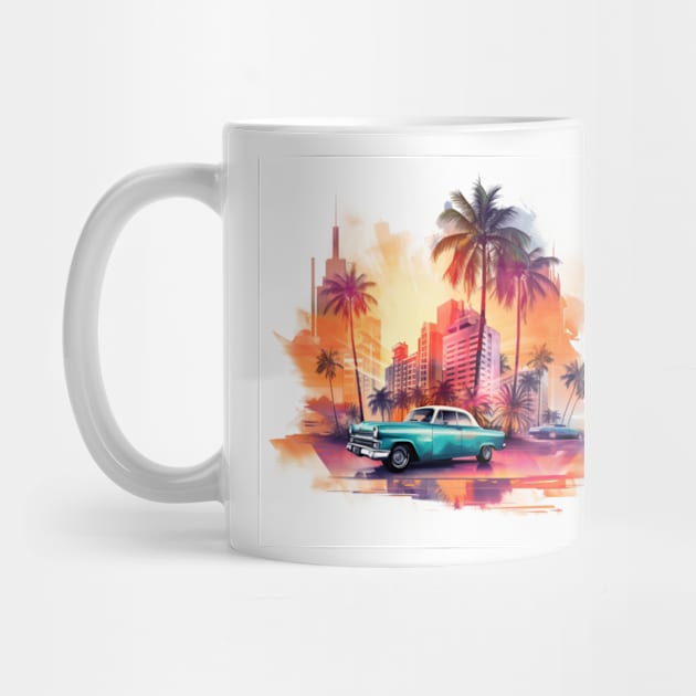 Cultural Miami Paradise by MonPrint